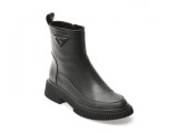 Ghete GRYXX negre, 1F6490, din piele naturala