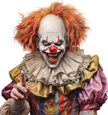 Sticker decorativ, Horror, Multicolor, 63 cm, 1321STK-15 foto