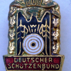 I.175 STICKPIN GERMANIA TIR PUSCA DSB Deutscher Schützenbund LUFTGEWEHR