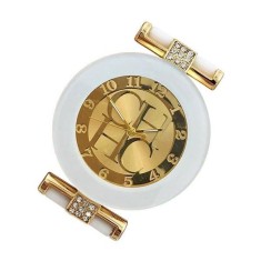 Ceas Efb CHHC alb cu bratara din silicon cod. ZB-02-26-4