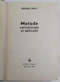 METODE VARIATIONALE SI APLICATII de G. DINCA , 1980