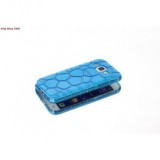 Husa Ultra Slim Mozaik Albastra pentru Samsung Galaxy A3 (A300) - Protectie Subtire