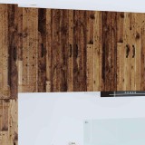 VidaXL Dulap suspendat de bucătărie cu raft Lemn Vechi 60 x 31 x 80 cm 885053