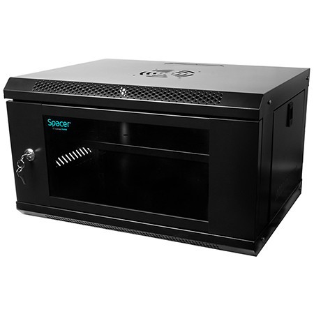 RACK PERETE 6U CABINET 19 INCH SPACER EuroGoods Quality