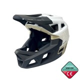Cumpara ieftin Casca trotineta, bicicleta electrica INTEGRA Sport Alb-Verde militar L