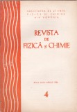 Revista De Fizica Si Chimie - Anul XXVII, Nr.:4 ,APRILIE 1990