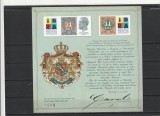 ROMANIA 2023 LP 2419 b EXPOZITIA FILATELICA IBRA BLOC DE 2 TIMBRE NEDANTELATE MNH NESTAMPILAT