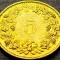 Moneda 5 RAPPEN - ELVETIA, anul 1988 * cod 1193