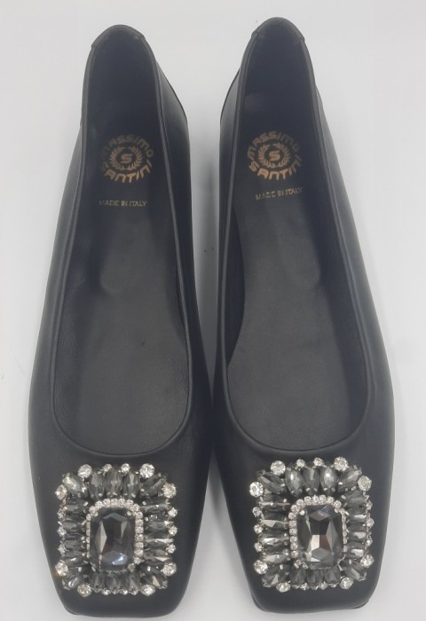 Superbi balerini bijuterie noi made in Italy piele naturala fina calitate premium usori si comozi 40