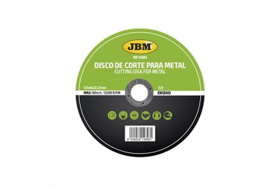 Disc De Taiere Debitare In Metal 125 X 6 Mm T27 Jbm 140745 14896 foto