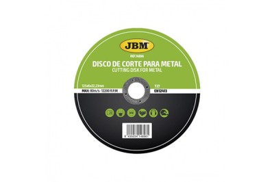 DISC DE TAIERE DEBITARE IN METAL 125 X 6 MM T27 JBM 45128 foto