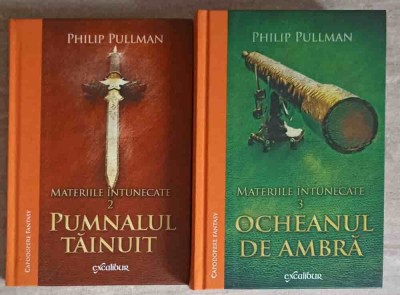 MATERIILE INTUNECATE VOL.2-3 PUMNALUL TAINUIT, OCHEANUL DE AMBRA-PHILIP PULLMAN-256305 foto