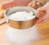 Sita cernut din inox pentru faina , 6 piese, ceramica