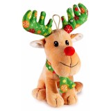 Figurina Ren textil multicolor 20x18x27 cm