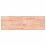 VidaXL Blat masă, 160x50x(2-4) cm, maro, lemn tratat contur organic