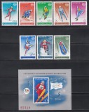 Romania 1987 LP 1194, 1195 - JO de Iarna Calgary, Serie + Colita NDT, MNH