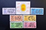 Bulgaria 1972 - Seria Completă + Coliță Filatelică &bdquo;Jocurile Olimpice de Vară M&uuml;nchen '72&rdquo; Ștampilat - Cod: -SW13