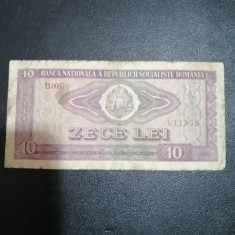 Bancnota 10 Lei - 1966