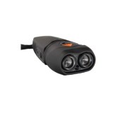 Aparat cu ultrasunete impotriva cainilor, raza de actiune 4 metrii, din plastic, baterie cu capacitate mare, negru