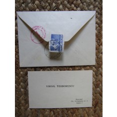 CARTE DE VIZITA VIRGIL TEODORESCU