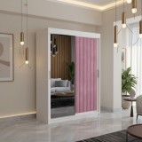 Dressing Tapitat ADELA Roz Cu Oglinda ⭐Model elegant