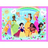 Cumpara ieftin Puzzle printesele disney 100 piese starline cu sclipici, Ravensburger
