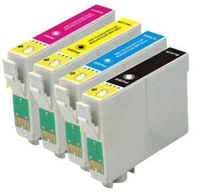 Set 4 cartuse imprimanta Epson T0711/T0712/T0713/T0714 compatibile Set 4 cartuse imprimanta Epson T0711/T0712/T0713/T0714 compatibile