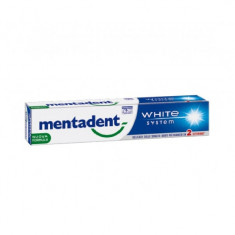 Pasta de dinti Mentadent White System 75ml foto