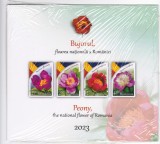 ROMANIA 2023 - BUJORUL, FLOAREA NATIONALA,MAPA FILATELICA - LP 2418a