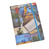 Agenda cu imprimeu papagali 21 cm