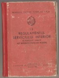MFA - Regulamentul serviciului interior al Fortelor Armate ale RPR, 1962