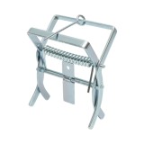 Capcana mecanica tip cleste din otel zincat pentru cartite si rozatoare de camp, 14x12x26 cm