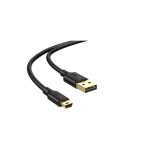 Cablu Ugreen US132 USB 2.0 la Mini USB 5 Pin 2m Negru