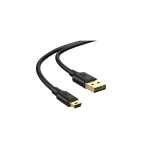 Cablu Ugreen US132 USB 2.0 la Mini USB 5 Pin 2m Negru