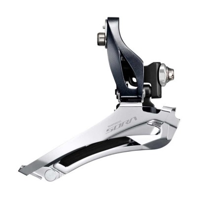 Schimbator Fata Shimano Sora Fd-R3000, Dublu, Pt. 9 Vit. Pe Spate, Brazed-On, Am... Cod:EFDR3000F foto
