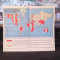 Planiglobul și Fusele orare, hartă color circa 1970, 109