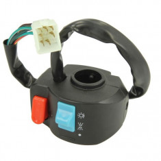 Comutator pornire - pornire lumini (DX) (bloc lumini) scuter GY6 4T AC 50-125cc (139QMB)