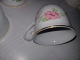 Set Vechi APULUM Portelan Fin SERVICIU de CAFEA 6 cescute/cesti