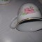 Set Vechi APULUM Portelan Fin SERVICIU de CAFEA 6 cescute/cesti