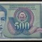 Bancnota 500 DINARI / DINARA - YUGOSLAVIA, anul 1990 * cod 238