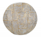 Cumpara ieftin Vaza Eclips, Mauro Ferretti, 36x11x34.5 cm, polirasina, auriu/alb