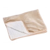 Cumpara ieftin Patura incalzire electrica, textil crem alb 70 x 100 cm