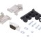 Conector D-Sub 9 pini tată, pe cablu