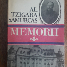 Memorii, vol.1 - Al. Tzigara Samurcas / R4P4S