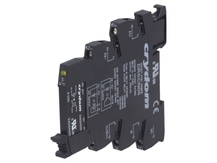 Releu semiconductor 5VDC 3,5A 24VDC