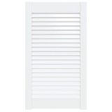 Cumpara ieftin Usa de dulap design lambriu, alb, 69x39,4 cm, lemn masiv pin