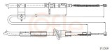 Cablu frana de parcare Hyundai Accent II (LC) Motor 1.3, 1.5, 1.5 CRDi, 1.6, parte montare stanga, spate, lungime 1493/1295 mm, OE 5976025200