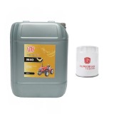 Pachet ulei motor M40 20L si filtru ulei pentru tractor UTB U-445