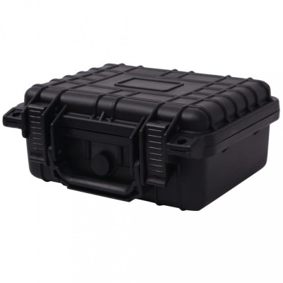 vidaXL Valiză de protecție echipamente, 27x24,6x12,4 cm, negru foto