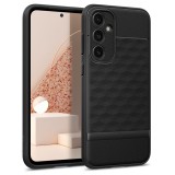 Husa pentru samsung galaxy s23 fe, spigen caseology parallax, matte black